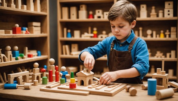 L'univers enchanté des jouets en bois artisanal
