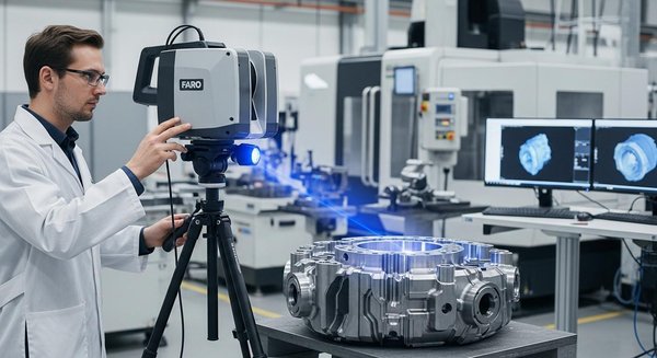 Scanner 3D Faro : la référence pour l'industrie et la numérisation avancée